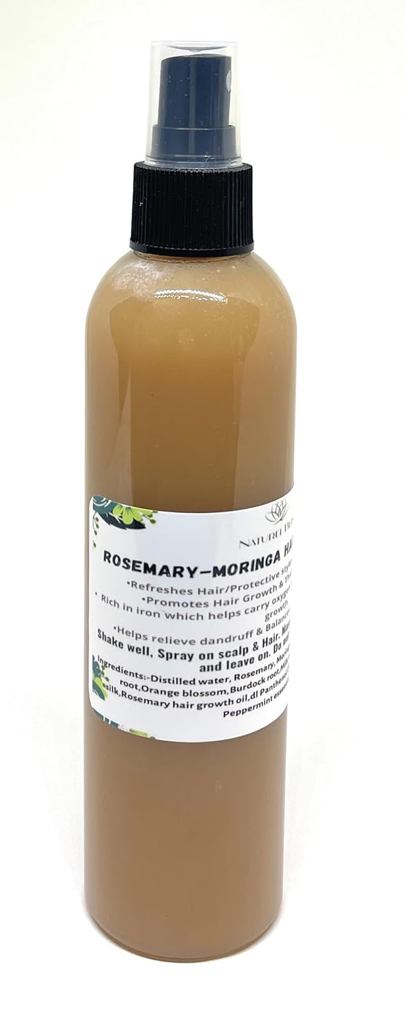 Rosemary-Moringa Hair Growth Tonic Spray 8oz