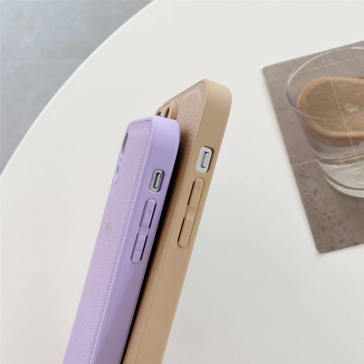 Personalizar – Funda suave de piel sintética con letras iniciales doradas y plateadas para iPhone 14, 12, Pro, Xs, Max, 13, Mini, 11 X, XR, 7, 8