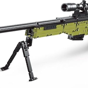 11 AWM Building Bricks Gun Collection Toy 1628 PCS Modelo Pistola Bloque de Construcción Juego de Francotirador Disparable Arma de Simulación 11 AWM Building Bricks Gun Collection Toy 1628 PCS Modelo Pistola Bloque de Construcción Juego de Francotirador Disparable Arma de Simulación