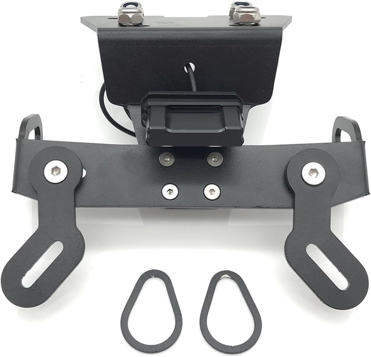 Soporte de placa de matrícula con luz LED, cola de motocicleta, eliminador de guardabarros ordenado, compatible con Yamaha XJ6 Division F XJ6N XJ6F