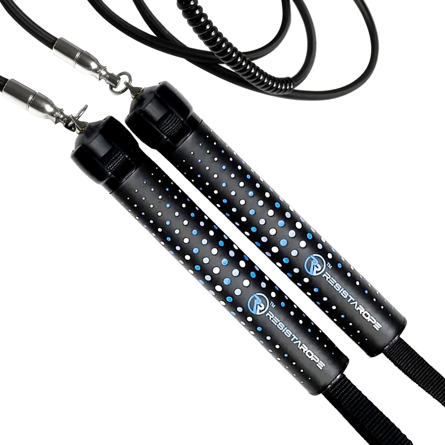 ResistaRope – A 2-in-1 Resistance Band & Jump Rope – The Ultimate Full Body Workout Cardio and Strength and Resistance Training
