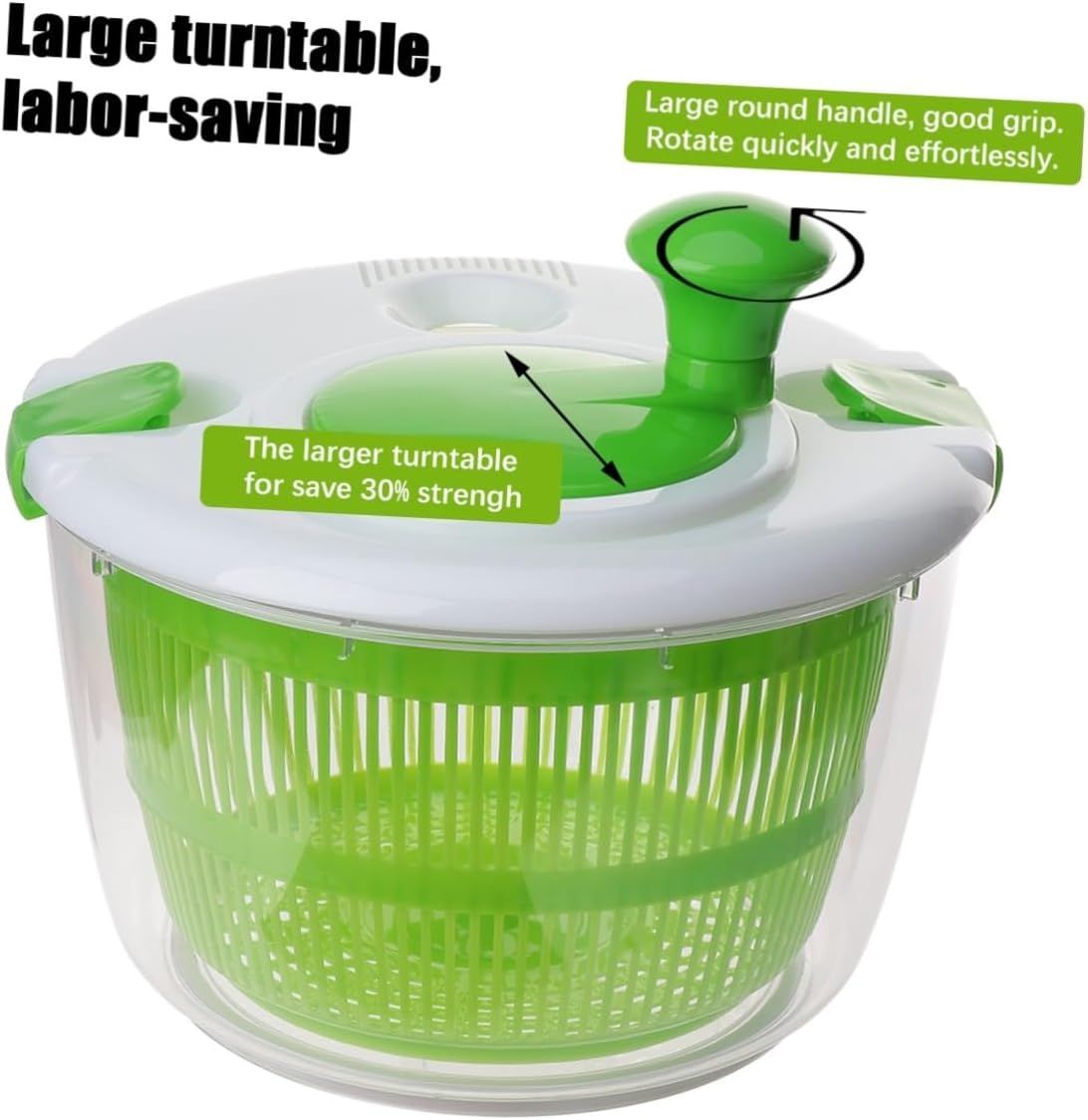 Cabilock Deshidratador de alimentos Pasta Ensalada Alimentos Máquina deshidratada Colador de pasta Colador de mano Ensalada Verdes mixtos Lavadora
