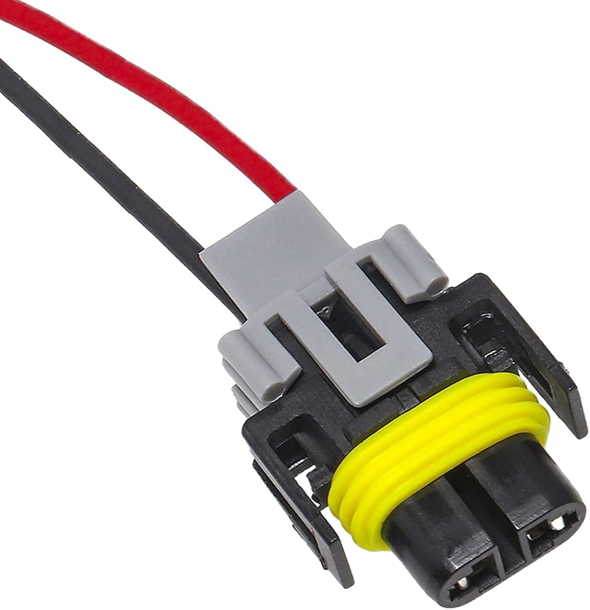 1 enchufe de arnés de lámpara antiniebla H11 para automóvil, conector impermeable de repuesto DJ7028Y-2.8-21, adaptador de conector de arnés hembra