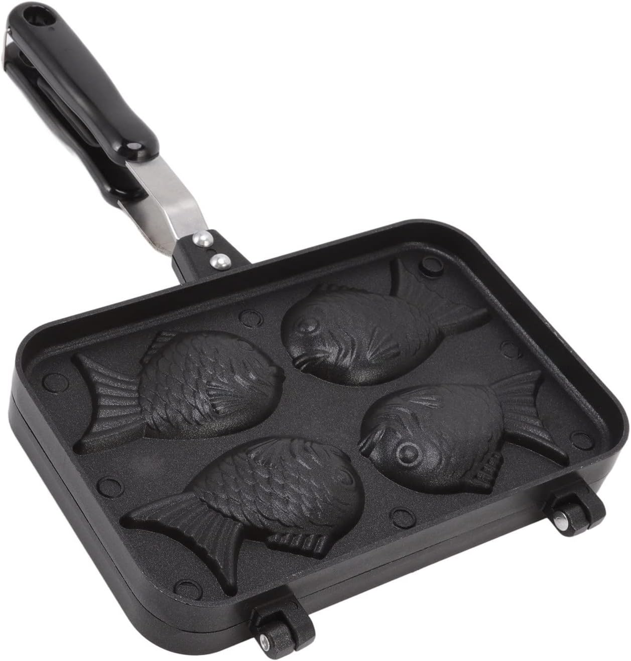 Máquina para hacer gofres, molde Taiyaki en forma de pescado, antiadherente, para hornear gofres, herramienta para hornear para el hogar, cocina,