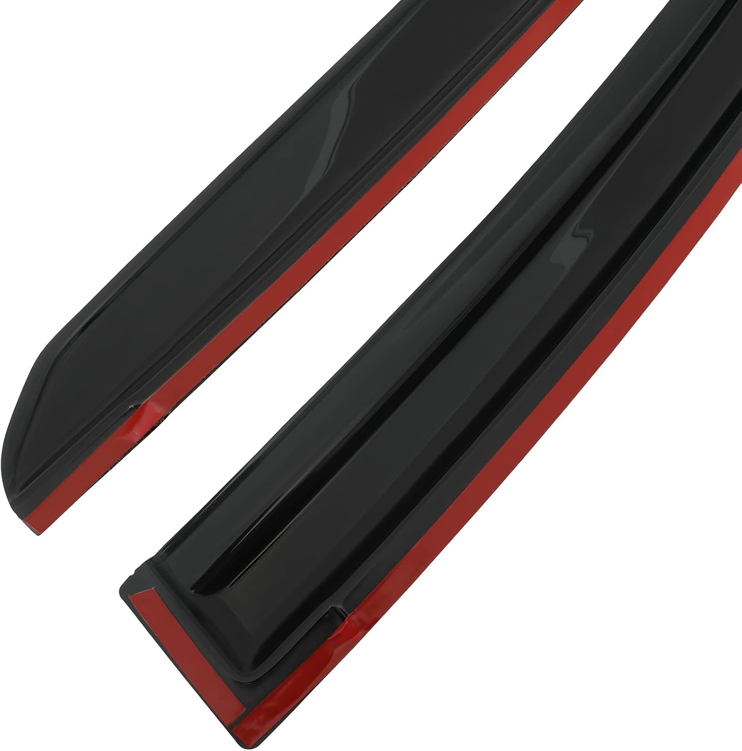 FINDAUTO Deflector de ventana lateral, protectores de lluvia, deflector de ventana lateral, juego de 4 piezas para Toyota 2014-2019 para Corolla