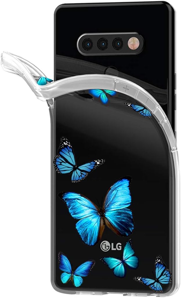 Funda de teléfono para LG Stylo 6, para LG Stylo6 para niñas y mujeres, transparente, delgada, a prueba de golpes, suave, flexible, TPU trasero,