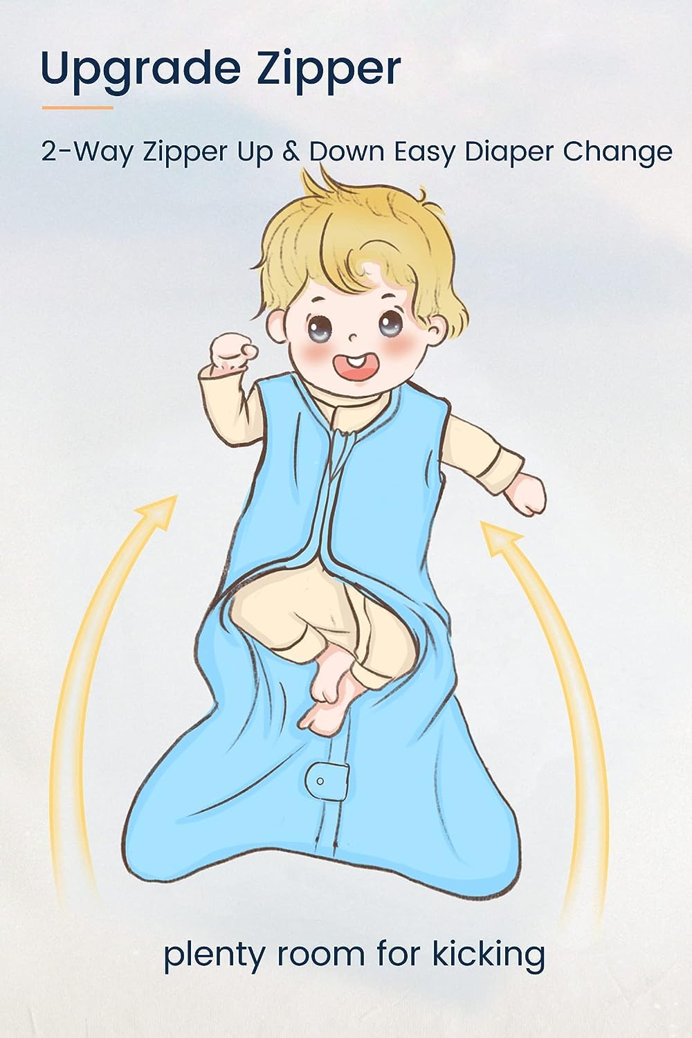 TotAha Saco de dormir de 0 a 3 meses, paquete de 3 unidades, suave como la mantequilla, saco de dormir infantil para niñas, manta ligera para bebé