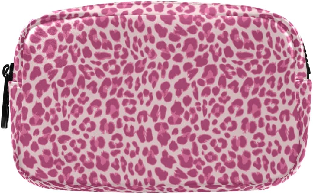 Bolsas de cuero para lápices con cremallera 2 compartimentos, fantástica y bonita funda de lápices de dinosaurio, bolsa de maquillaje para mujeres y