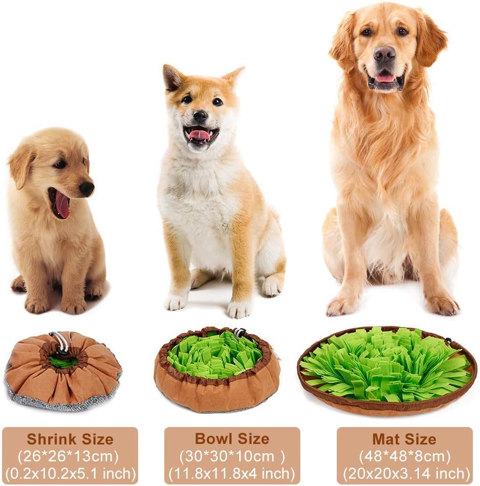 Alfombrillas de alimentación para perros, alfombrillas de entrenamiento para perros, juguetes de rompecabezas para perros, manta de nariz para