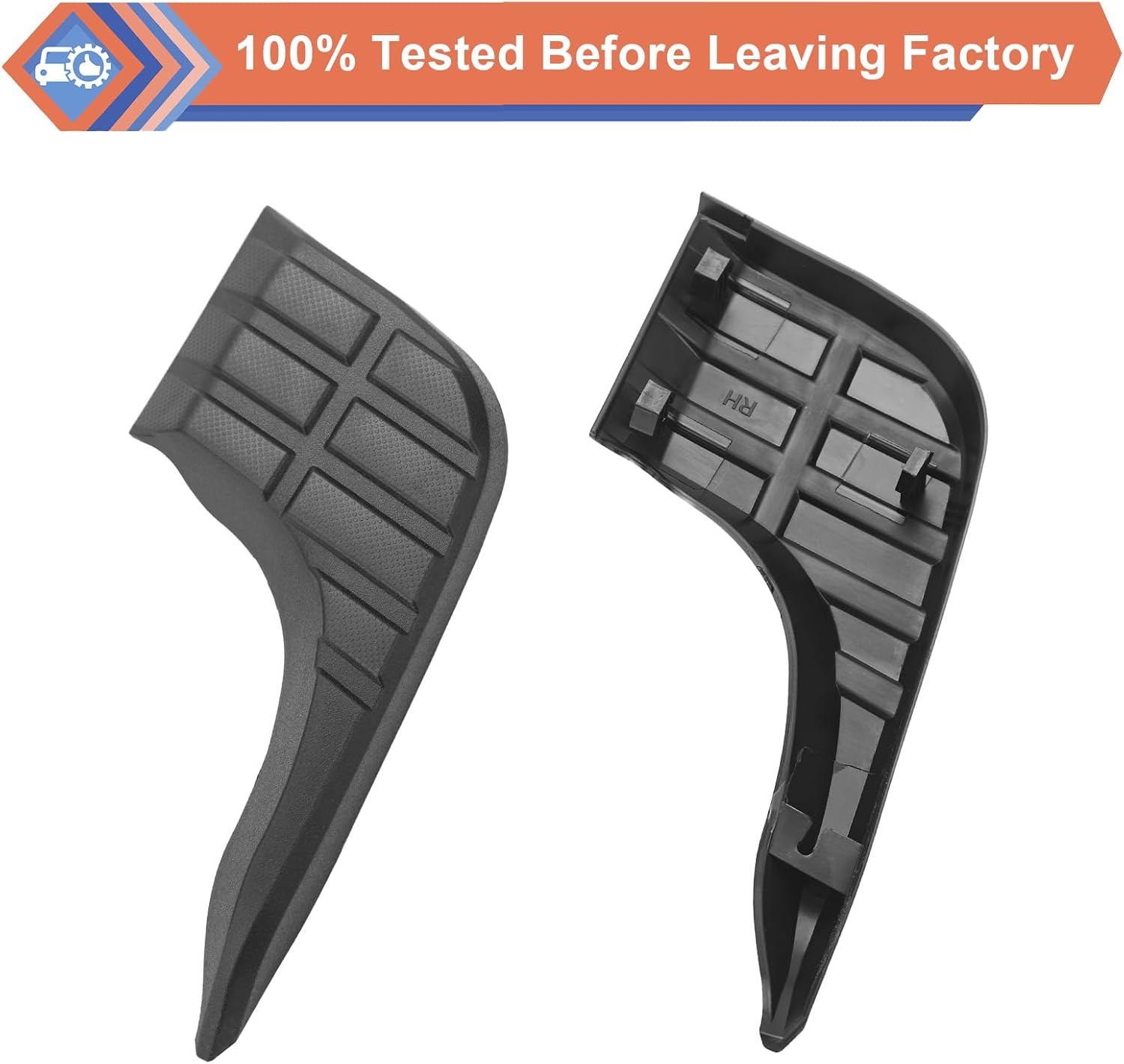 ZONFANT Protector de parachoques trasero, lado del pasajero y lado del conductor, compatible con Tundra 2014-2021 4.0L 4.6L 5.7L, repuesto