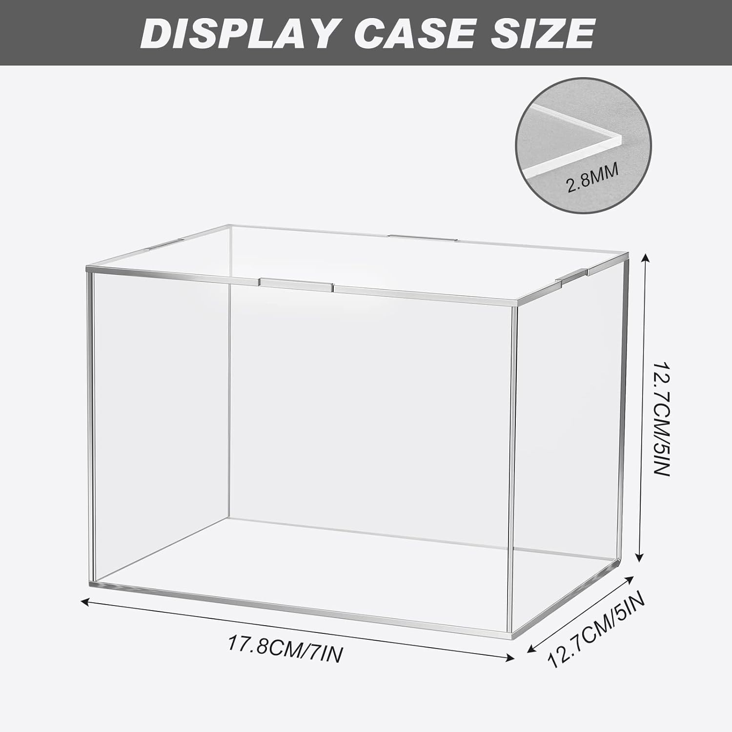 4 piezas de mini casco, mini caja de exhibición de casco de fútbol acrílico transparente, mini caja de plástico para protección de casco para