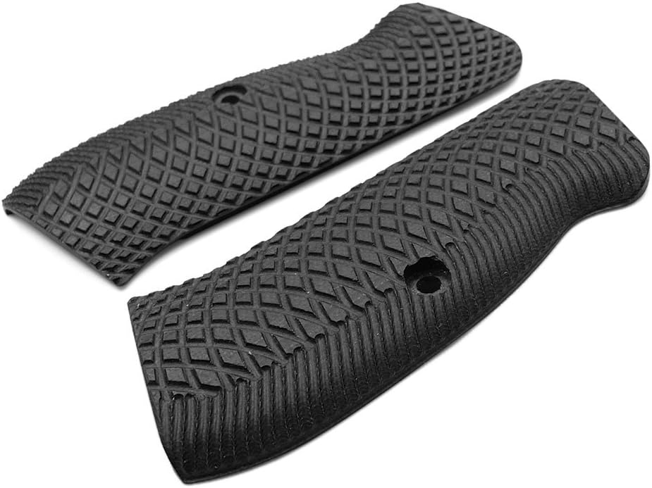 Cool Hand G10 Grips para CZ 75 tamaño completo, SP-01 Series, Shadow 2, 75B BD, SP-01, Tristar P120, tornillos incluidos, textura agresiva de