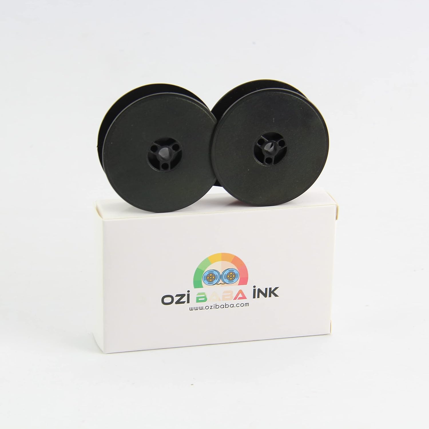 Cinta universal para máquina de escribir doble, cinta para máquina de escribir negra, compatible con todos los modelos, cinta para máquina de