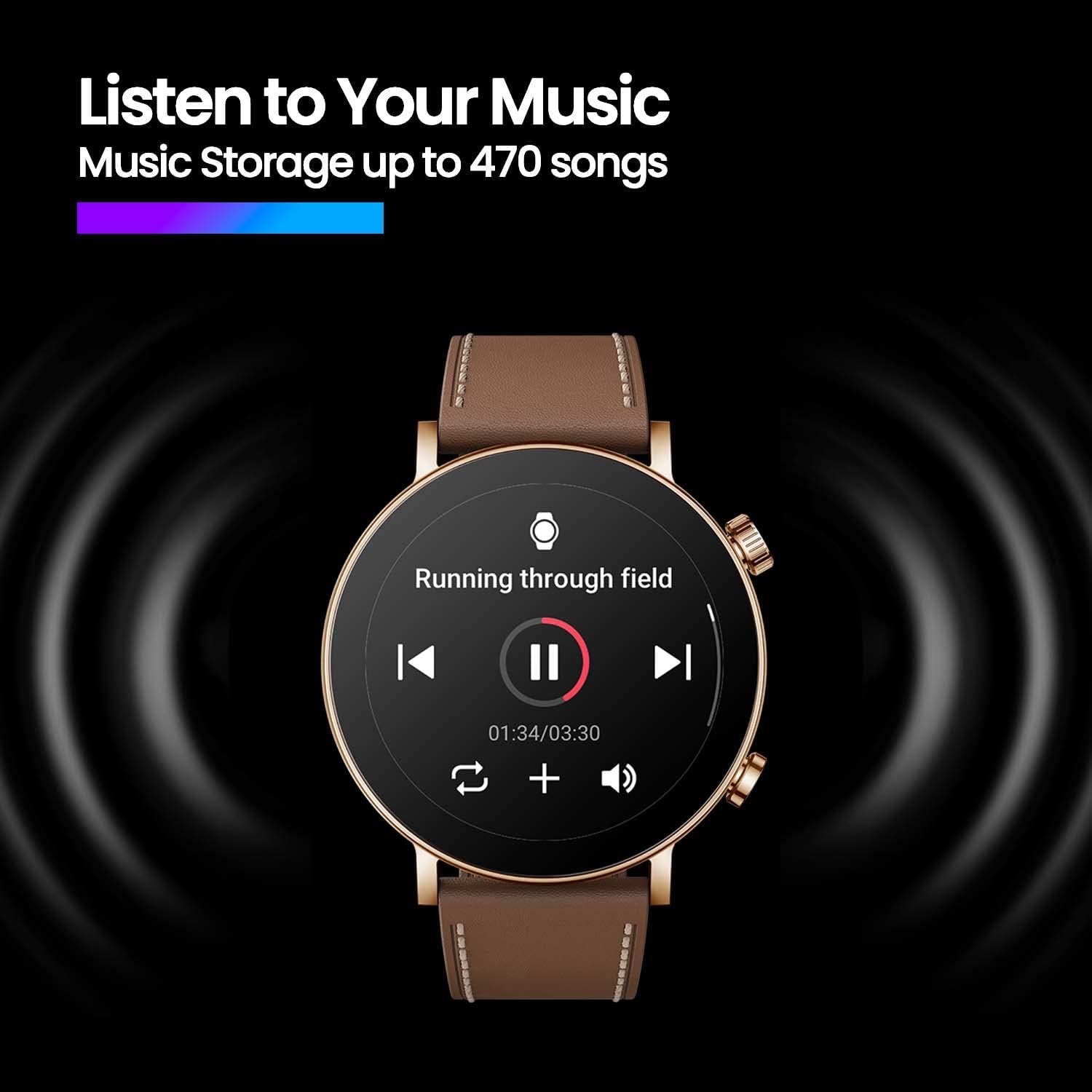 Amazfit GTR 3 Pro – Reloj inteligente renovado certificado de edición limitada con Alexa integrado, llamada Bluetooth, GPS, con 150 modos