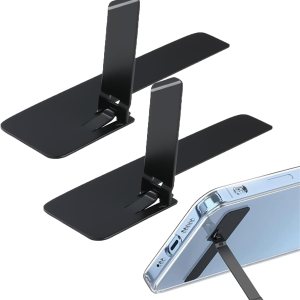 KCRPM Soporte invisible ultrafino para teléfono celular, soporte plegable e invisible para teléfono celular, soporte de metal portátil para KCRPM Soporte invisible ultrafino para teléfono celular, soporte plegable e invisible para teléfono celular, soporte de metal portátil para