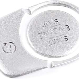 Para Benz G Class W463 2019-2020. para GLE GLS W167 X167 2020-2021. Adhesivo de aluminio para el botón del interruptor de arranque del motor del Para Benz G Class W463 2019-2020. para GLE GLS W167 X167 2020-2021. Adhesivo de aluminio para el botón del interruptor de arranque del motor del