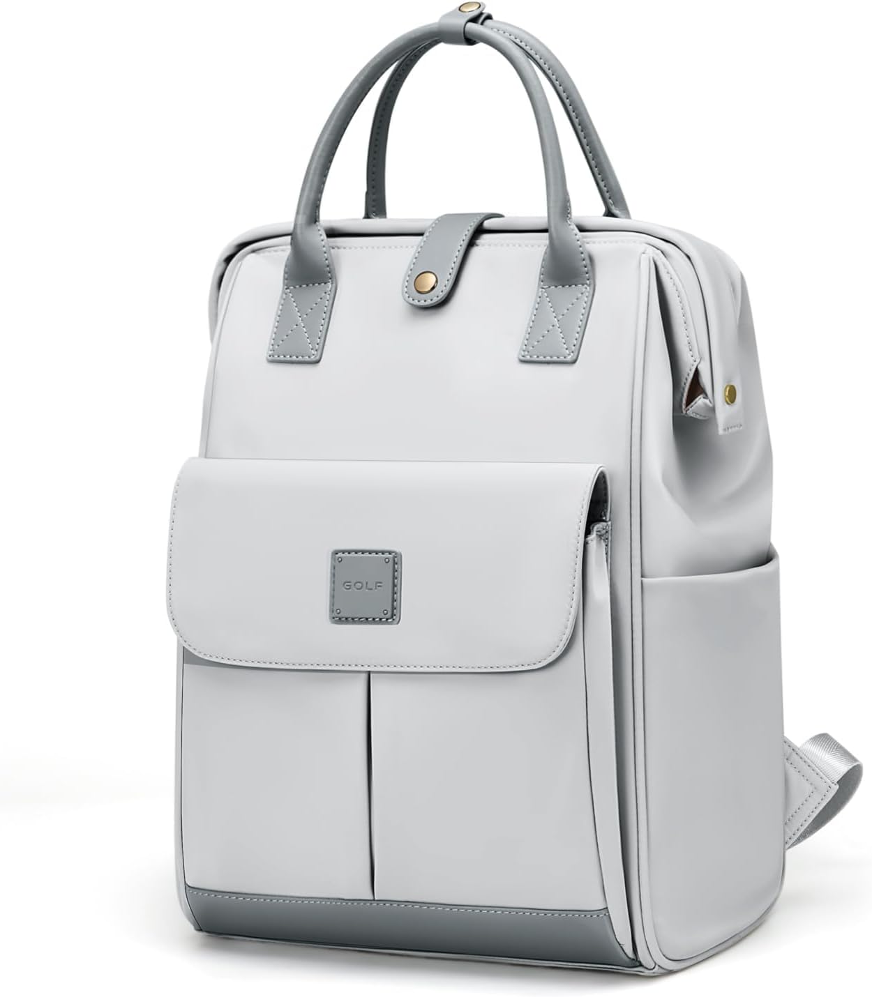 Mochila para laptop para mujer, con asa de mano, abierta, casual, para trabajo, viajes, mochila para libros de 15 pulgadas + mochila de viaje para