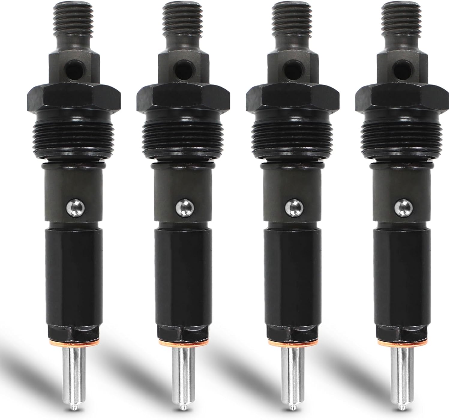 PANGOLIN Inyector de combustible J919331 4PCS para Case-IH Skid Steer 1840 1845C retroexcavadora 580 piezas estupendas del mercado de accesorios