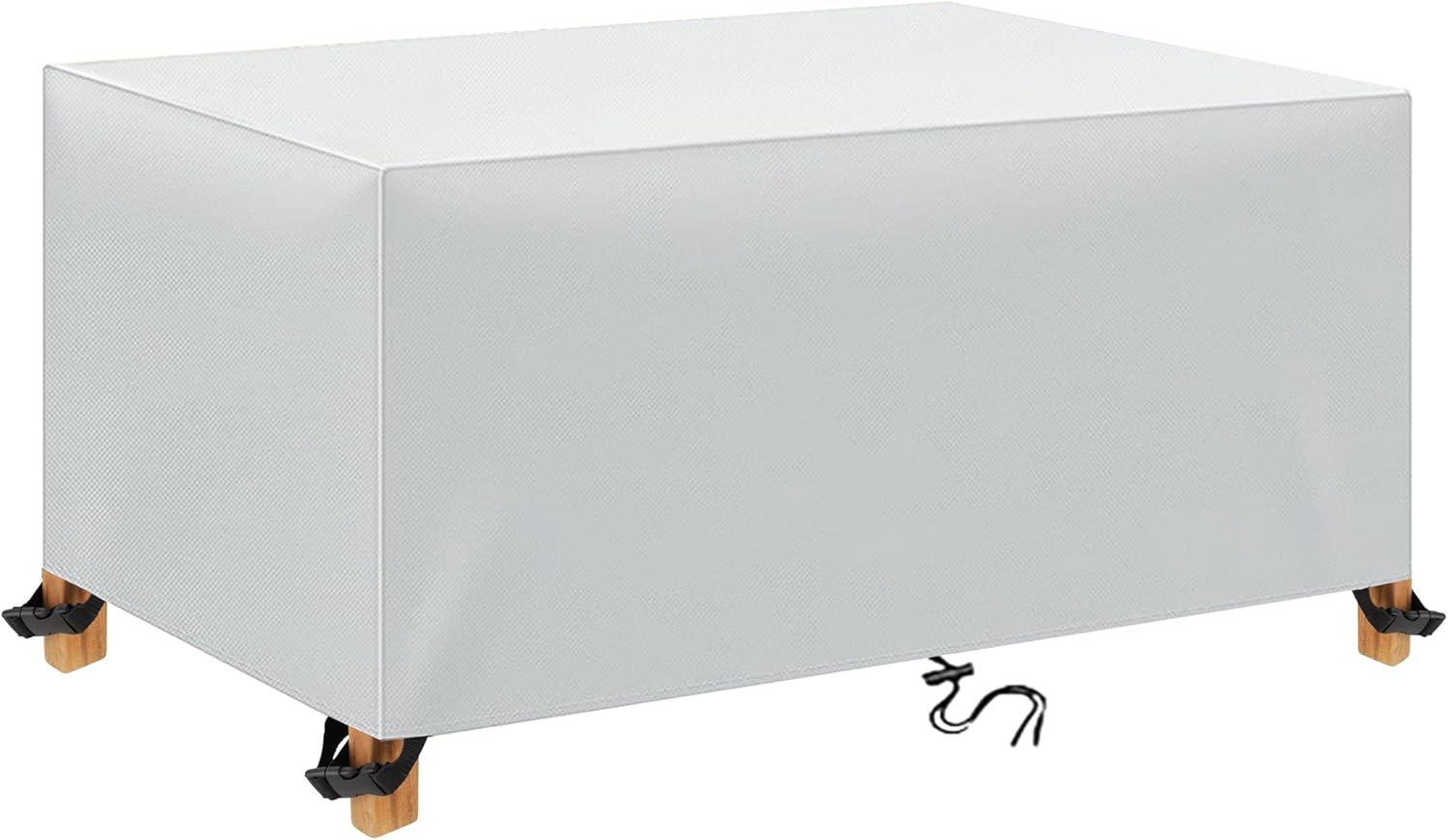Fundas para muebles de patio, impermeables, para exteriores, tela Oxford 600D, fundas de sofá rectangulares, resistentes a la intemperie, para