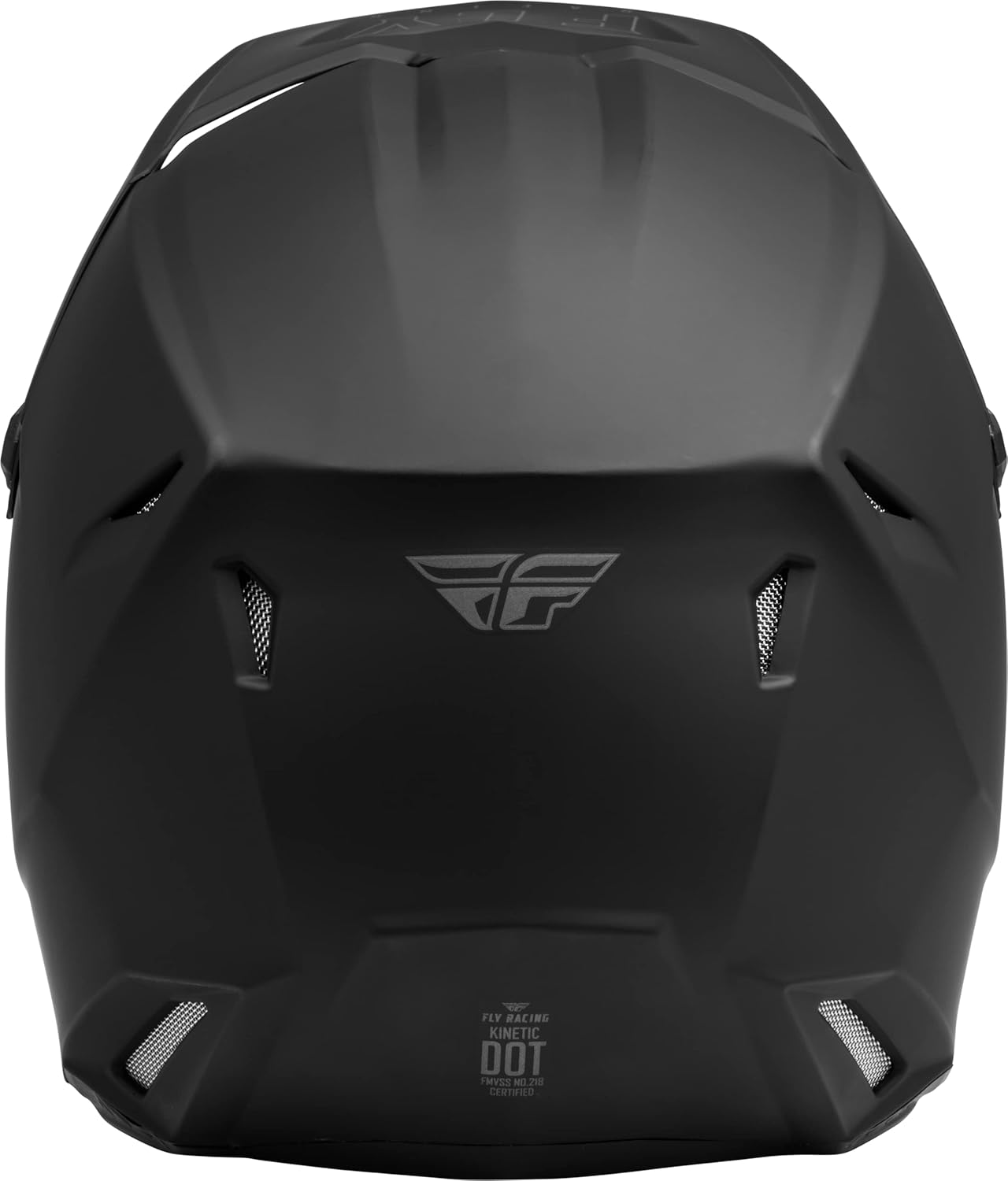 Fly Racing Kinetic Solid Casco para adultos, modelo 2023 (negro mate, talla XL)