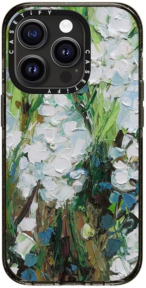 CASETiFY Impact – Funda para iPhone 15 Pro 4 veces probada contra caídas de grado militar, protección contra caídas de 8.2 pies – Impresiones de