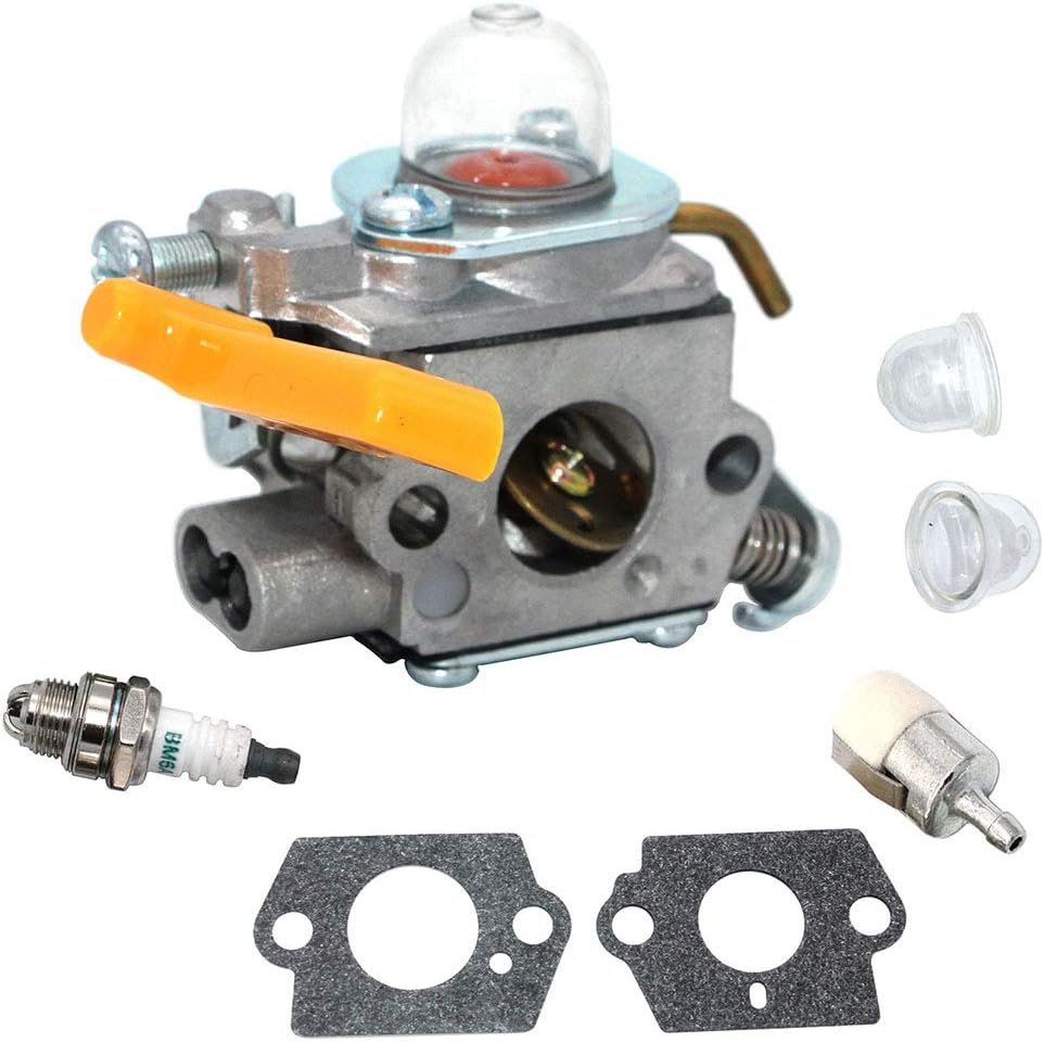 P SeekPro Carburador para Homelite Ryobi Ryan Lawnboy Toro 30cc 26cc 25cc Soplador de cuerda RY26500 RY29550 RY09600 RY52014 RY30000 BC30 RY30004