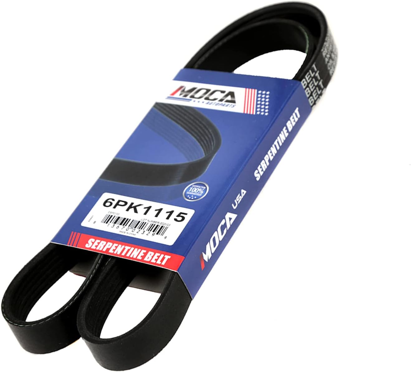 MOCA 6PK1115 EPDM correa serpentina para 2008-2012 para Volkswagen para Audi para Honda 2.0L 2.2L