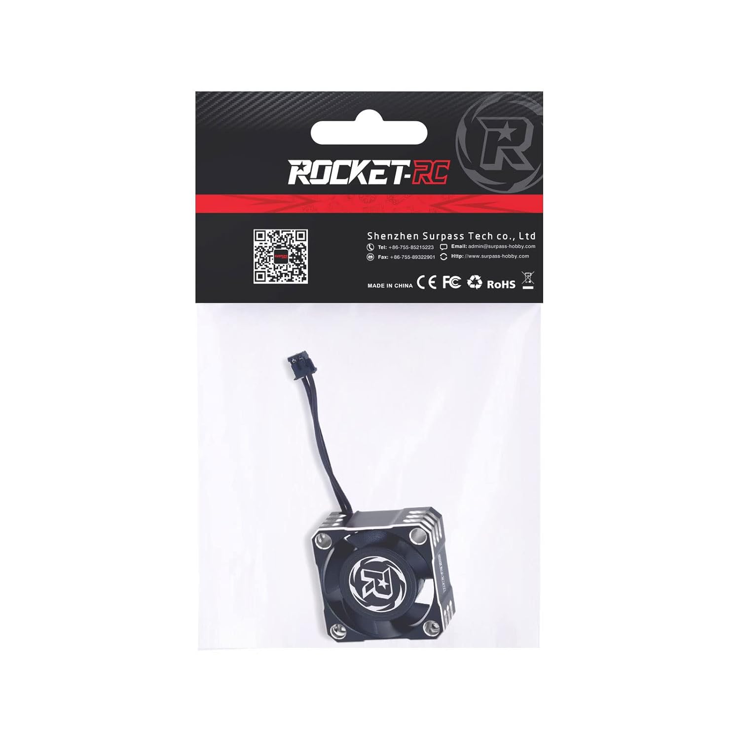 Ventilador de enfriamiento del motor RC 32000RPM sin escobillas Motor RC Disipador de calor 8.5V ESC Ventilador de enfriamiento disipación de calor