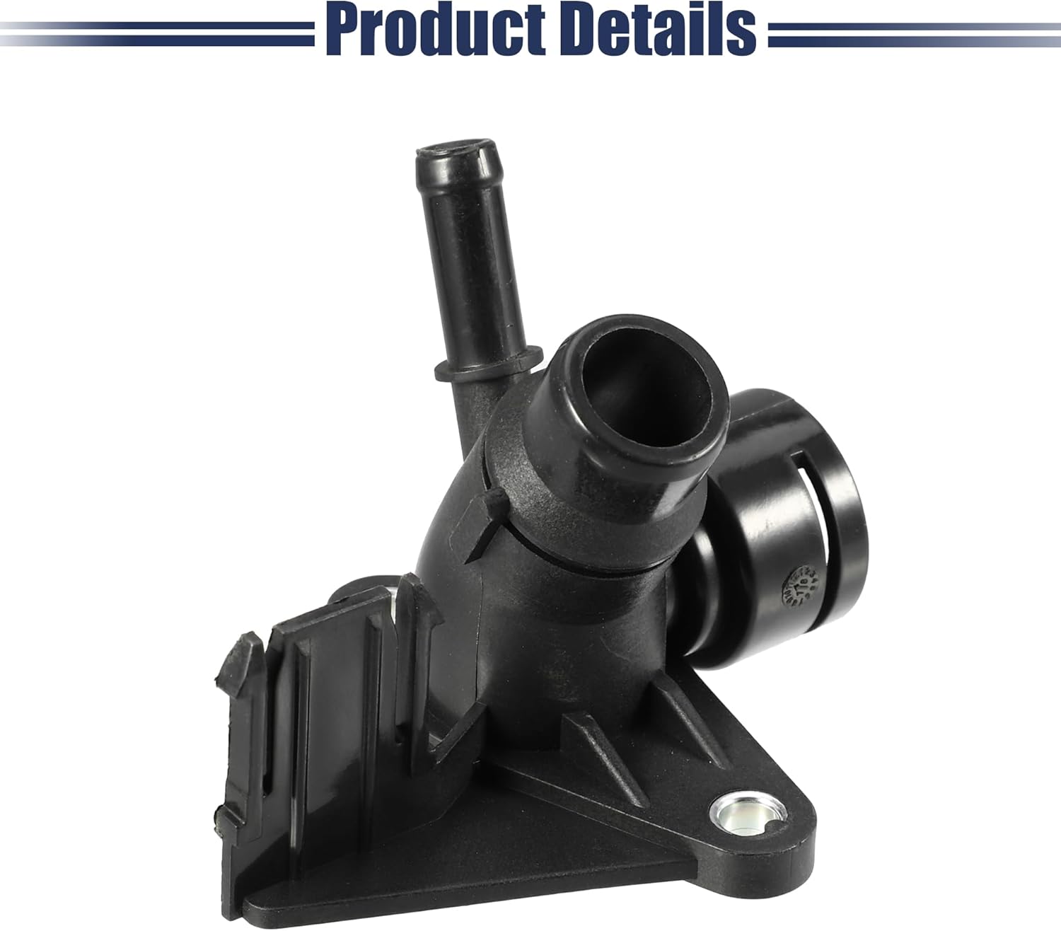 ACROPIX Conector de manguera de refrigerante para Audi A4 2.0L AT Quattro Base Sedan – Paquete de 1 negro