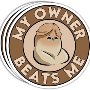 Calcomanías divertidas para el pene con texto en inglés My Owner Beats Me, divertidas calcomanías de humor para adultos, calcomanías de humor para Calcomanías divertidas para el pene con texto en inglés My Owner Beats Me, divertidas calcomanías de humor para adultos, calcomanías de humor para