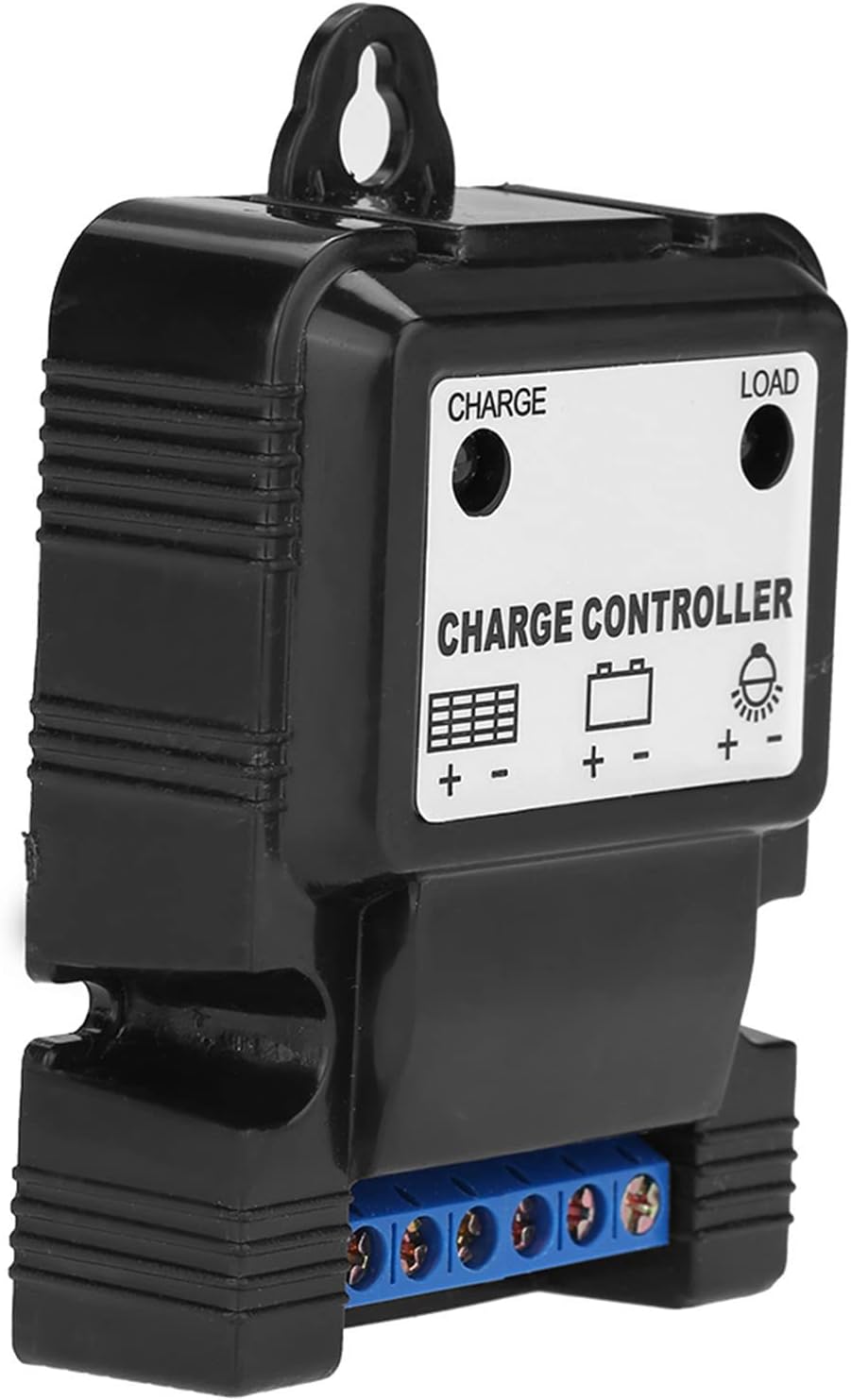 Controlador de cargador solar, PWM 6V12V 3A, cargador de panel solar portátil de alta eficiencia, regulador de batería con indicador LED