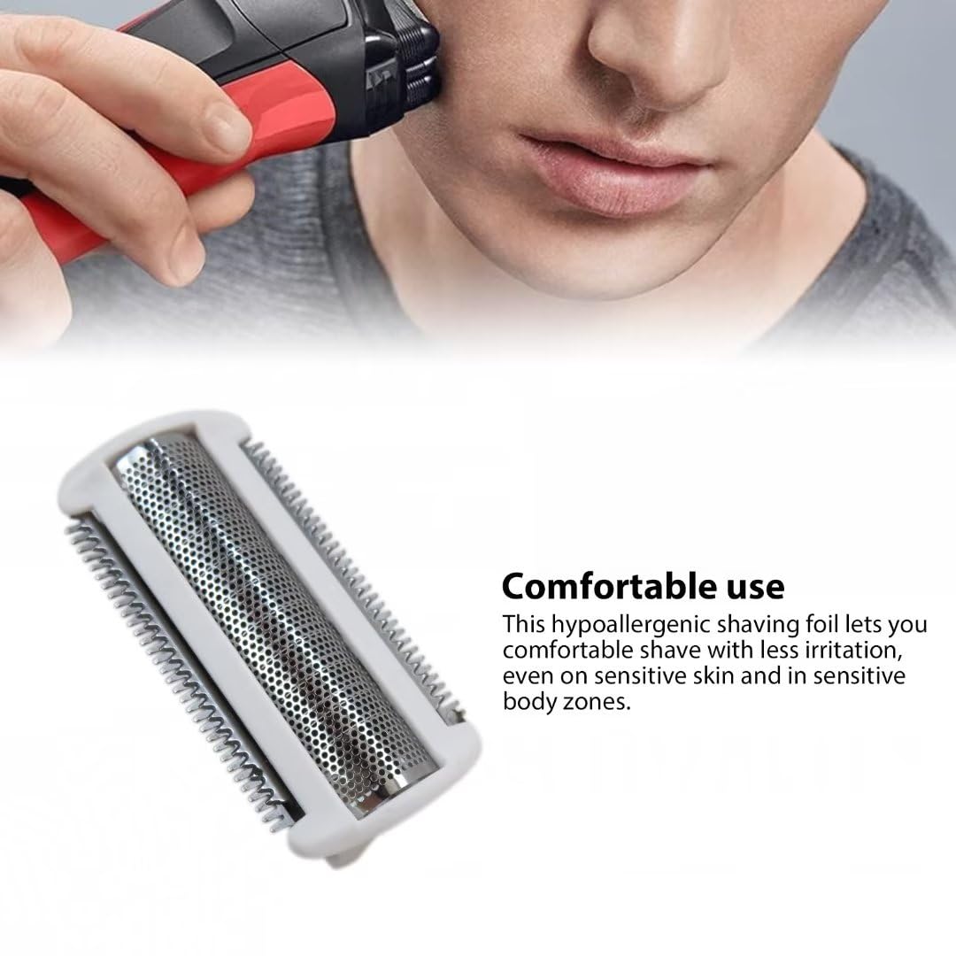 BRL130 BRL140 BRE620 BRE640 BRE650 BRE630 White Trimmer Shaver Head Foil Reemplazo para Philips Norelco Bodygroom