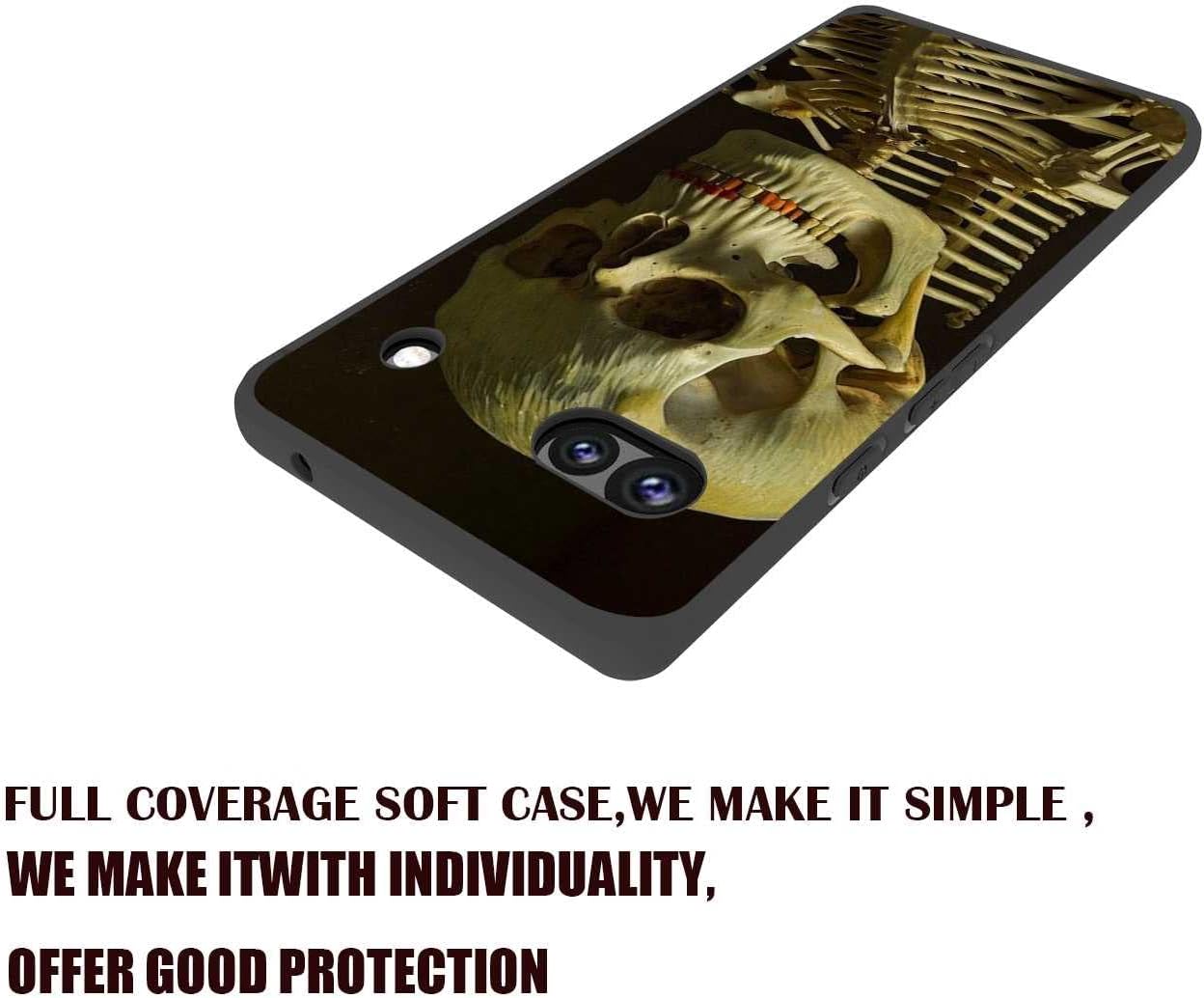 Compatible con Google Pixel 6A – Funda de esqueleto para Google Pixel 6A, After Hours Van Gogh, pintura artística, patrón de calavera y esqueleto