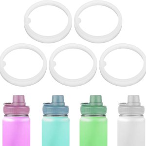 5 juntas de repuesto para Takeya Actives, juntas de tapa de botella de agua compatibles con anillo de repuesto de 18 onzas, 22 onzas, 24 onzas, 32 5 juntas de repuesto para Takeya Actives, juntas de tapa de botella de agua compatibles con anillo de repuesto de 18 onzas, 22 onzas, 24 onzas, 32