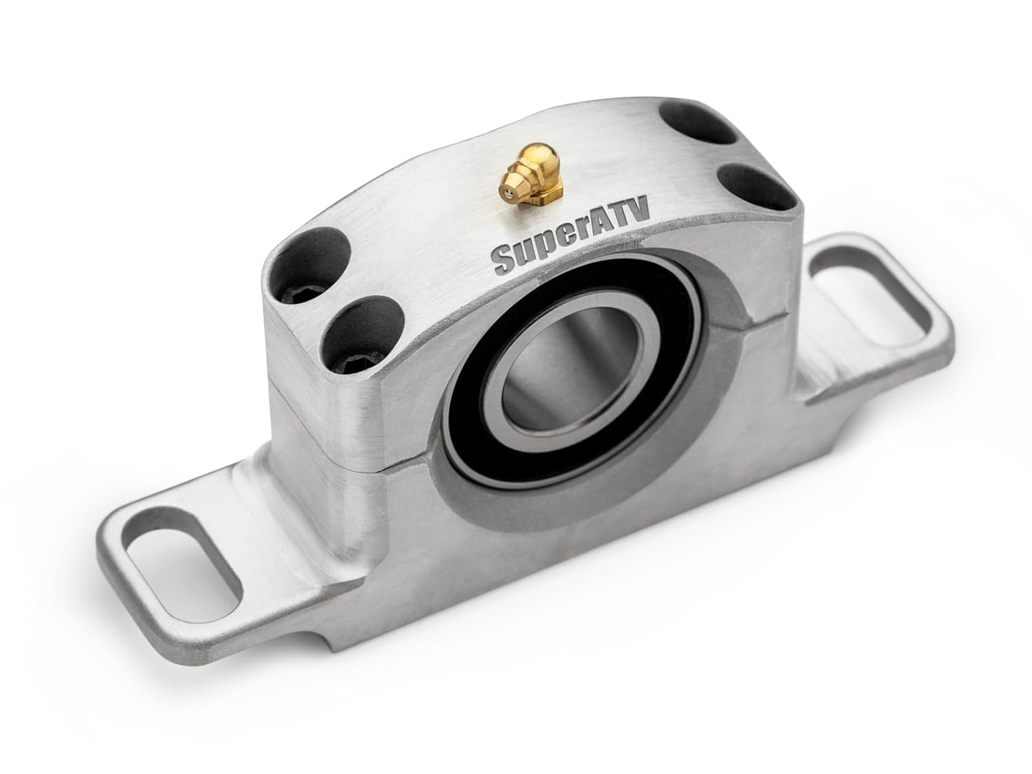 SuperATV Billet Rodamiento de aluminio para Can-Am Maverick Sport (2019+) – Autoalineable y engrasable