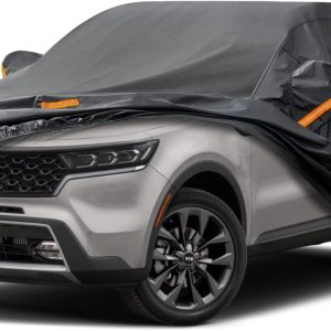Kayme Funda de automóvil de 7 capas para SUV, ajuste personalizado, Kia Sorento (2009-2023), impermeable para todo tipo de clima, cubierta exterior Kayme Funda de automóvil de 7 capas para SUV, ajuste personalizado, Kia Sorento (2009-2023), impermeable para todo tipo de clima, cubierta exterior
