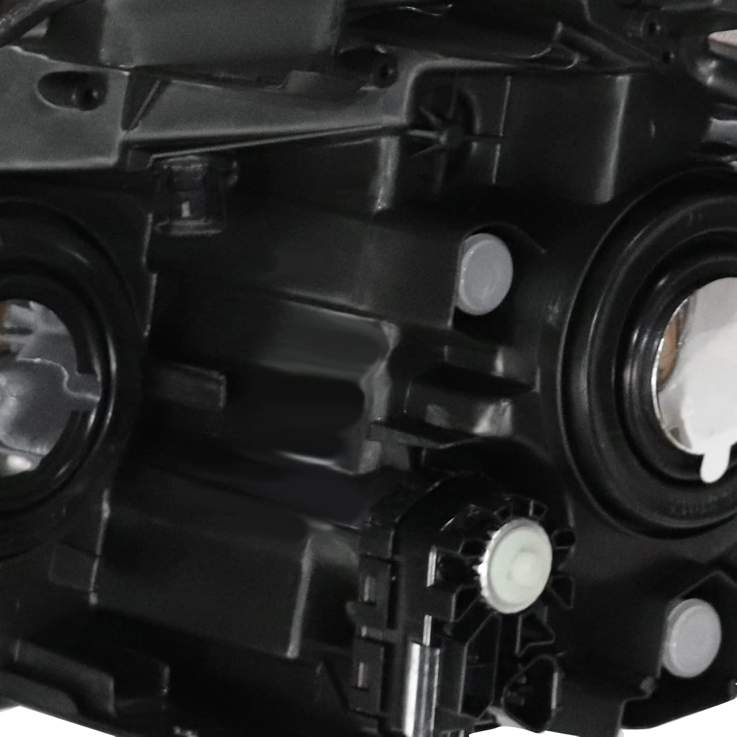 TBVECHI Conjunto de faros delanteros para Toyota Prius 2012-2015 Halógeno Faro derecho de reemplazo del lado del pasajero, lente transparente de