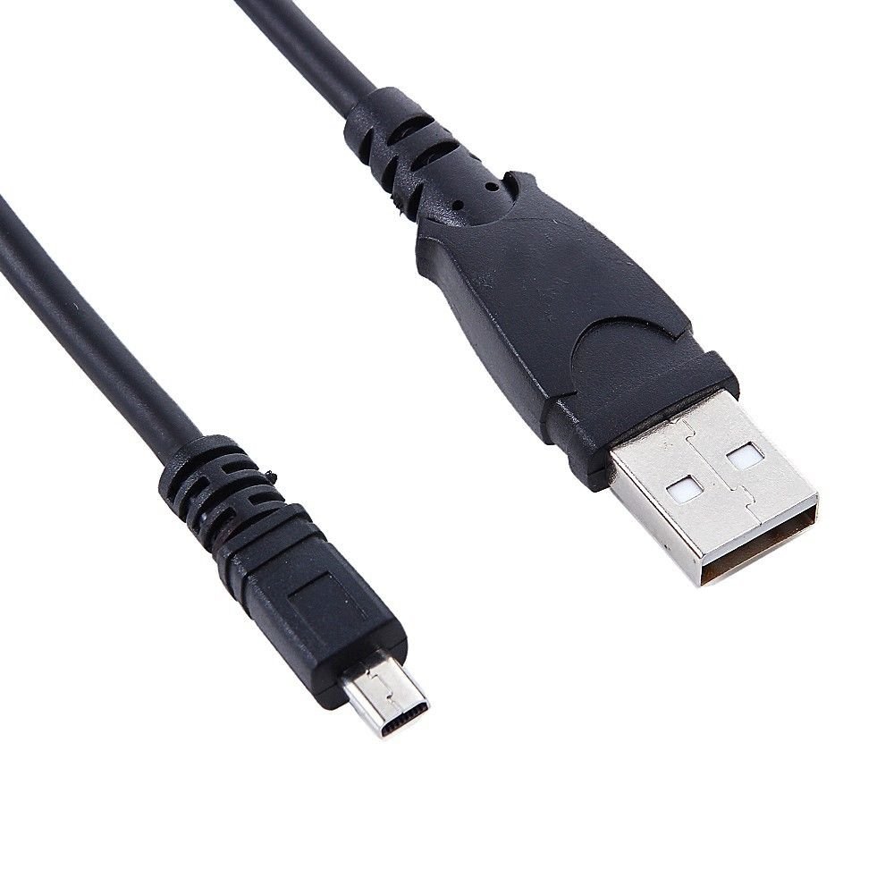 MaxLLTo Cable de datos USB SYNC+AV AV TV cable para cámara Nikon Coolpix L820 S210 L25 P7000