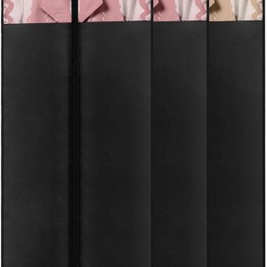Moucas – Paquete de 3 bolsas de vestir de 65 pulgadas, bolsa de ropa negra para vestidos largos, fundas de vestir plegables para viajes y Moucas – Paquete de 3 bolsas de vestir de 65 pulgadas, bolsa de ropa negra para vestidos largos, fundas de vestir plegables para viajes y