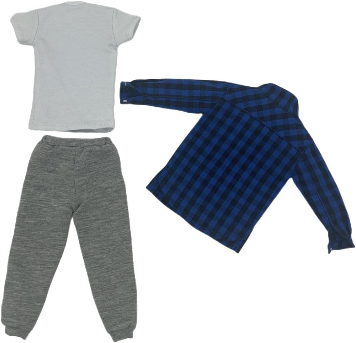 Esquirla Traje de camisa y pantalones a escala 16, regalos, ropa de muñeca, disfraz de ocio, accesorios de juguete de cosplay de 12 pulgadas macho