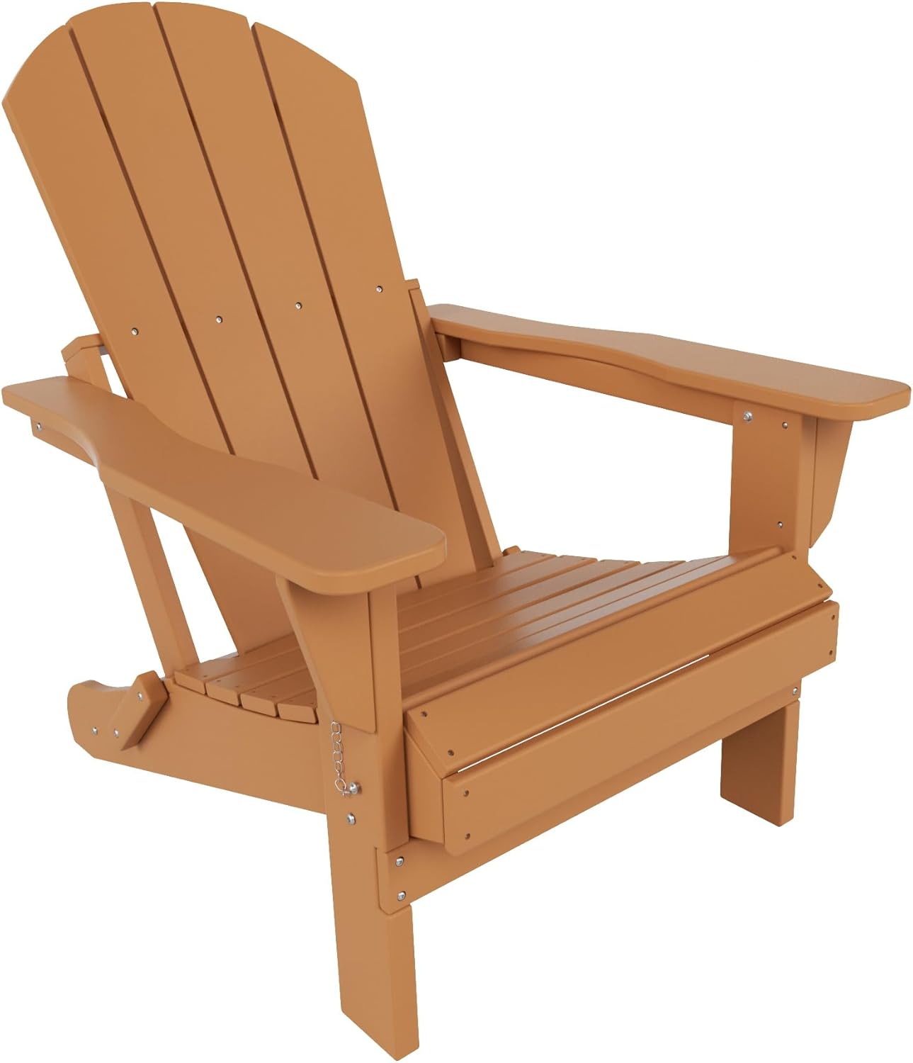 WO Home Furniture Adirondack – Tumbona plegable para fogatas, playa, balcón, patio trasero, césped, patio, piscina, cubierta, jardín