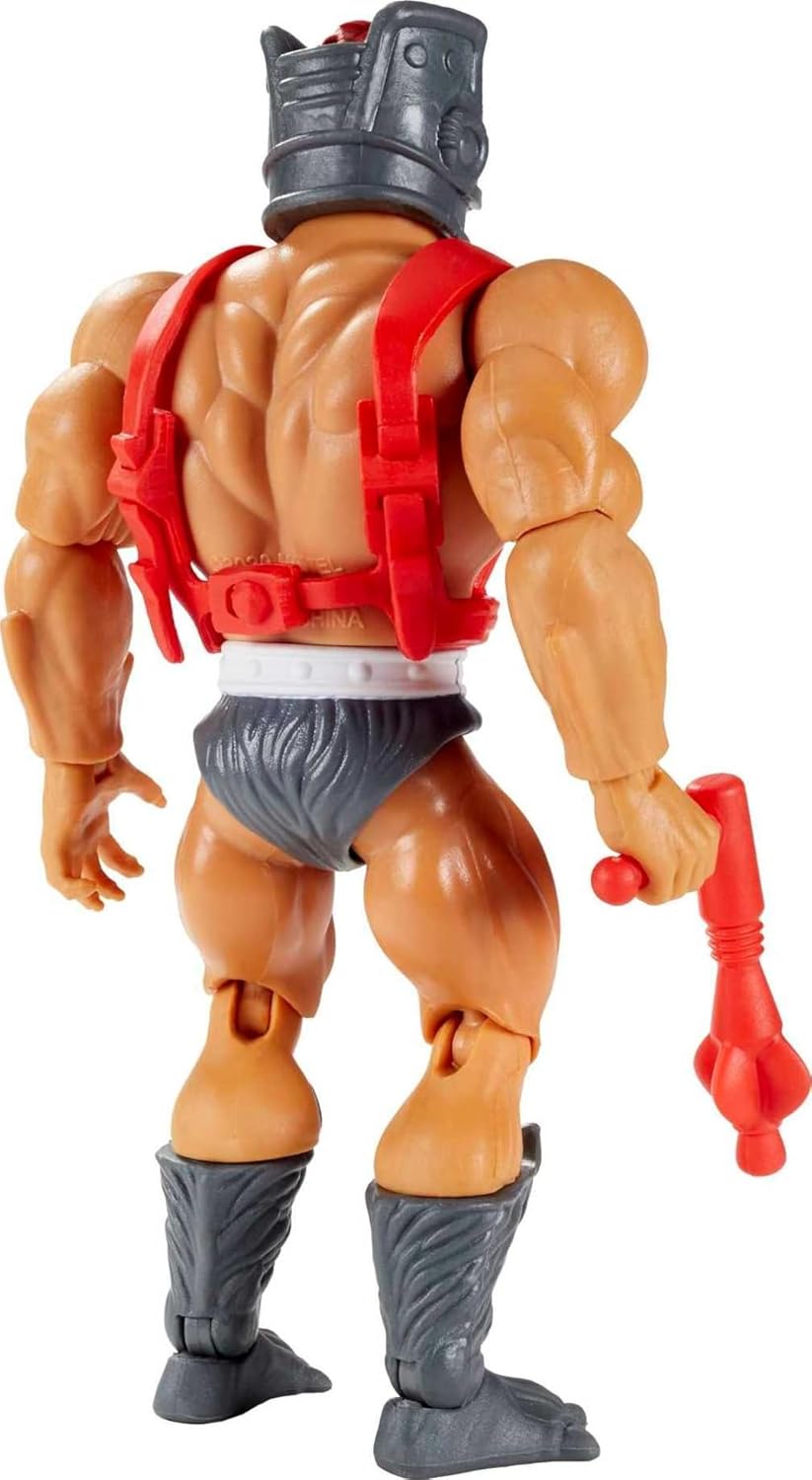 Masters of the Universe Origins Figura de acción, colección Zodac, MOTU Cosmic Enforce, 16 articulaciones articuladas, 5.5 pulgadas con accesorios