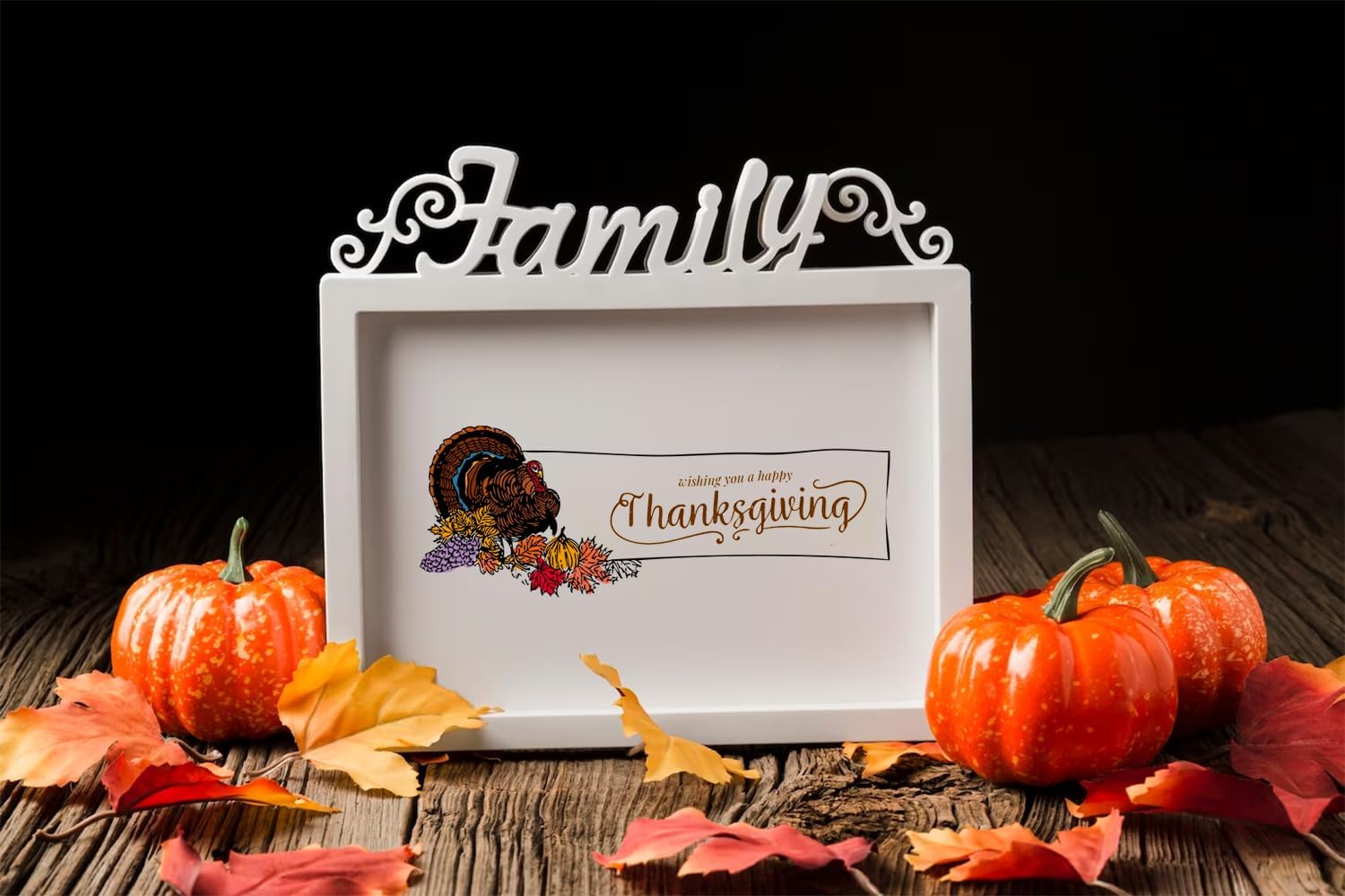 Hying Cartel de Acción de Gracias, sellos transparentes para hacer tarjetas, cosecha de otoño, calabaza, cornucopia, sellos de goma transparente