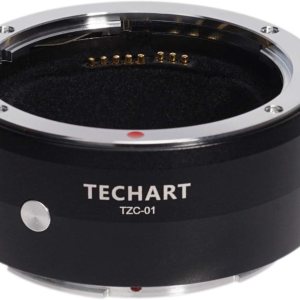 TECHART Anillo adaptador de lente de cámara de enfoque automático compatible con lente Canon EF a cámara Nikon Z Mount como Z6 Z7 Z50, TZC-01 TECHART Anillo adaptador de lente de cámara de enfoque automático compatible con lente Canon EF a cámara Nikon Z Mount como Z6 Z7 Z50, TZC-01