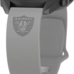 Las Vegas Raiders – Correa de silicona de cambio rápido compatible con Samsung y más Las Vegas Raiders – Correa de silicona de cambio rápido compatible con Samsung y más