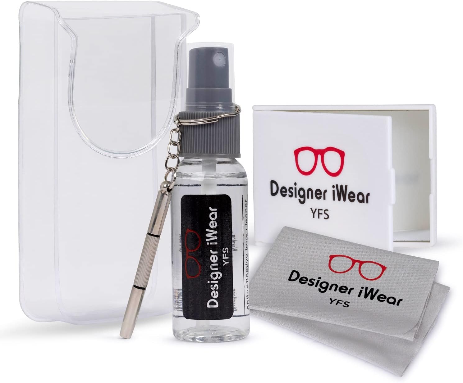 Oakley Target Line – Gafas de esquí medianasgrandes para hombres y mujeres, OO7120, OO7121 + paquete con kit de lentes de diseñador iWear