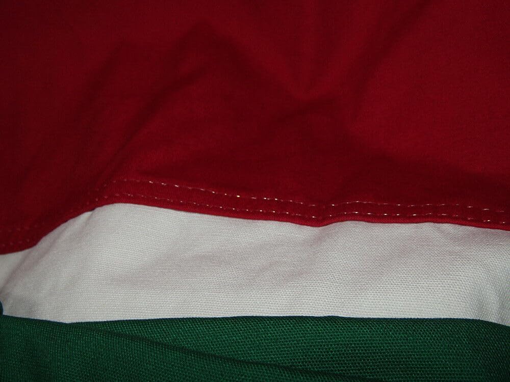 Premium 5 x 9.5 ft Embroidered Sewn Italy Italian 100% Cotton Casket Flag