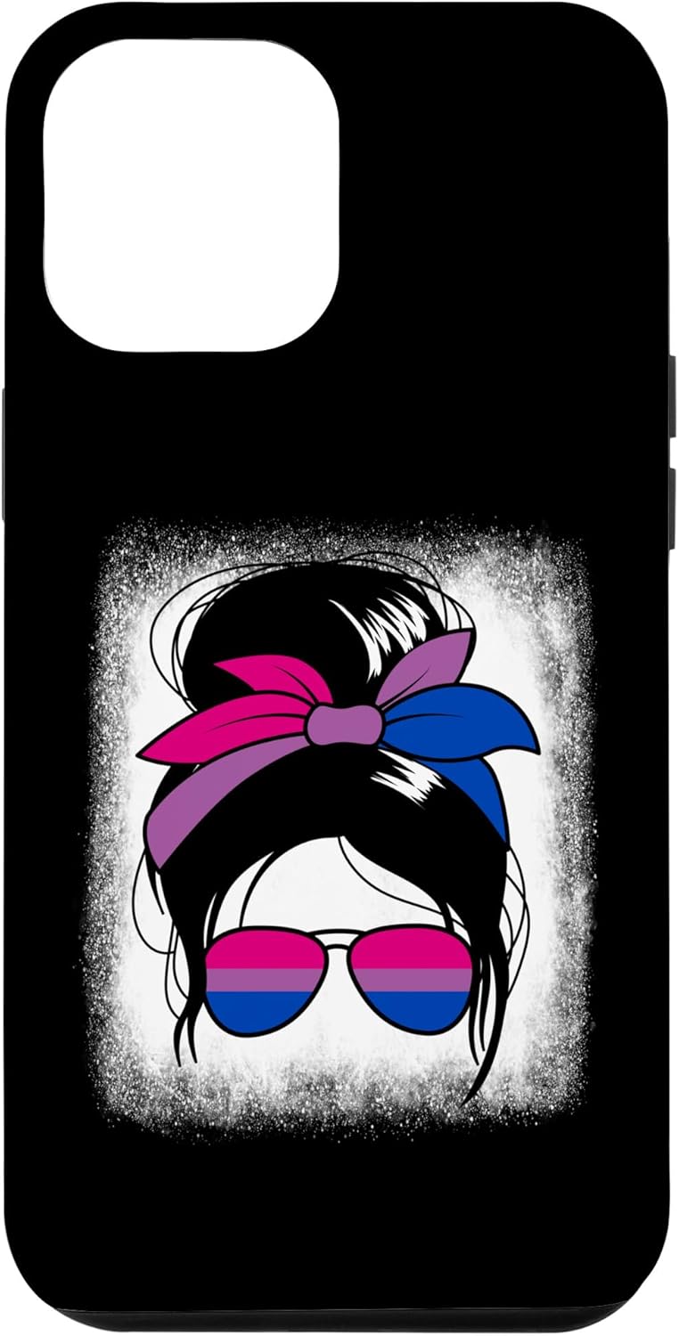 Funda bisexual bisexual para iPhone 14 Pro Max Bun Bun Bi Sexual para mujer