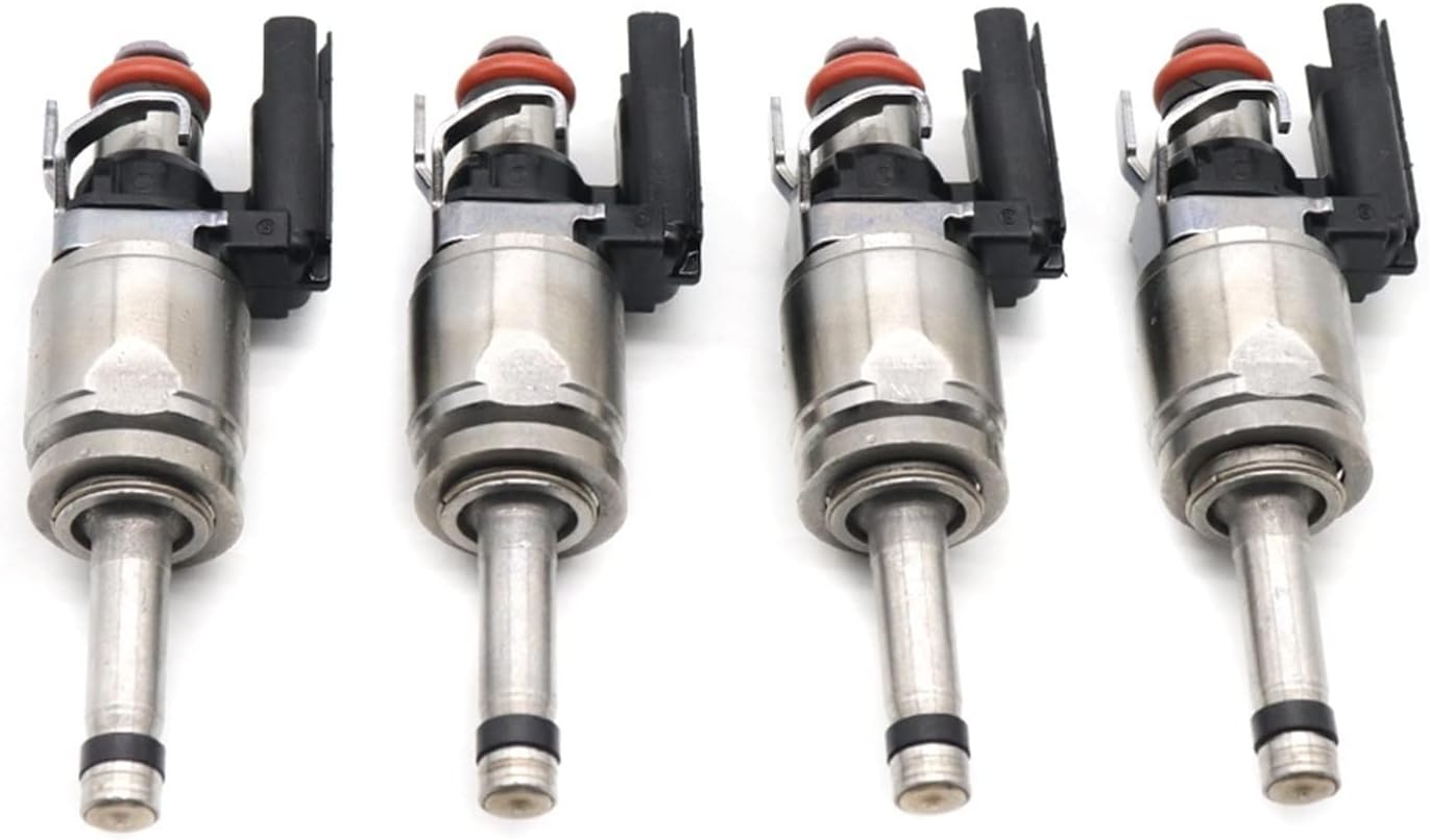 4 unidslote inyectores de combustible de coche boquilla 31303495, compatible para Volvo S60 S80 S90 V60 V70 XC40 XC60 XC70 XC90 2.0L Turbo 2015 2016
