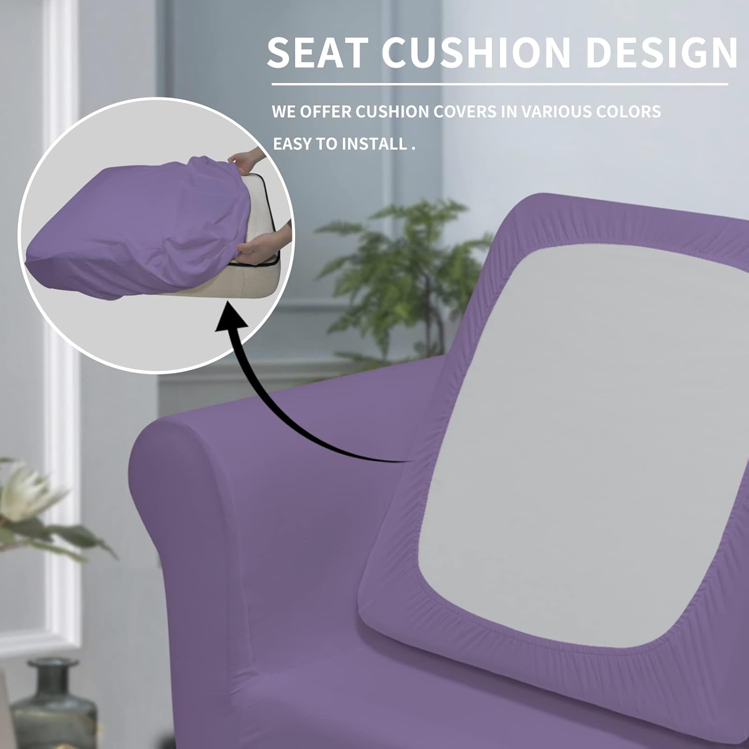 Easy-Going – Fundas elásticas de microfibra para silla (2 unidades)